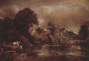 John Constable The white hasten painting